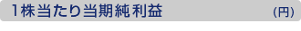 1株当たり当期純利益（円）